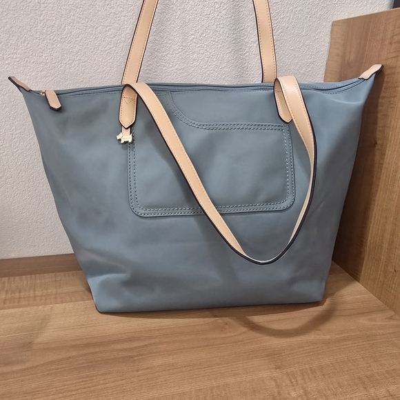 RADLEY LONDON Blue and Tan Tote Bag - Picture 5 of 14